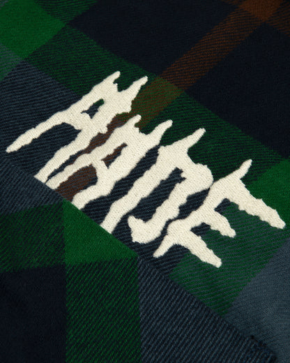 AAPE UNVS check long sleeve shirt