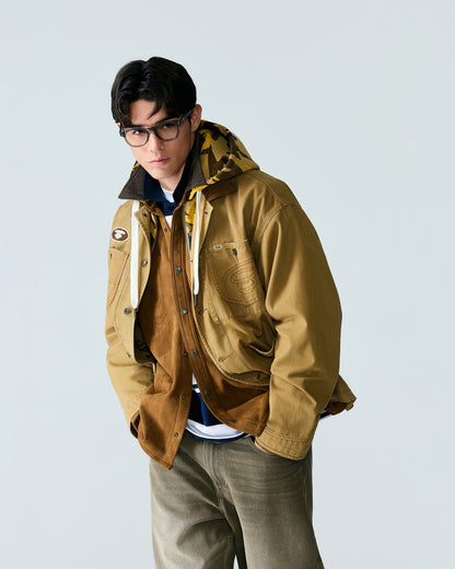AAPE College Crop Shirt