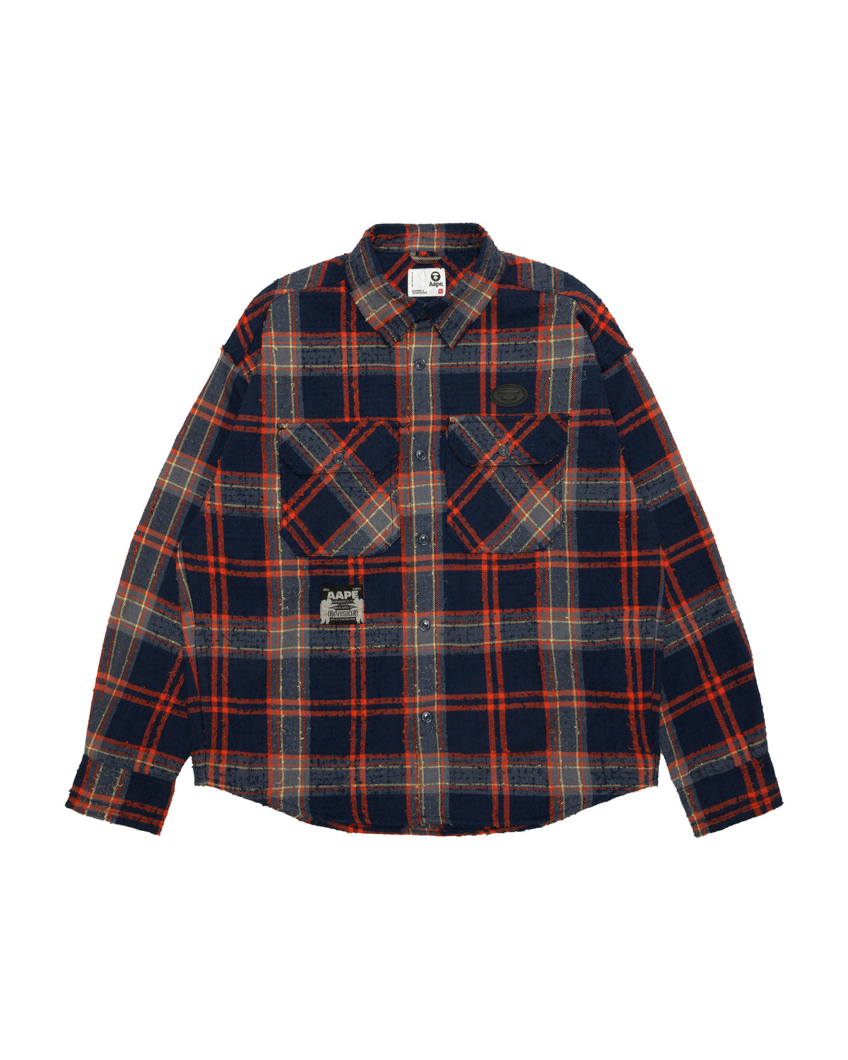 AAPEUNVS Washed Distressed Shirt