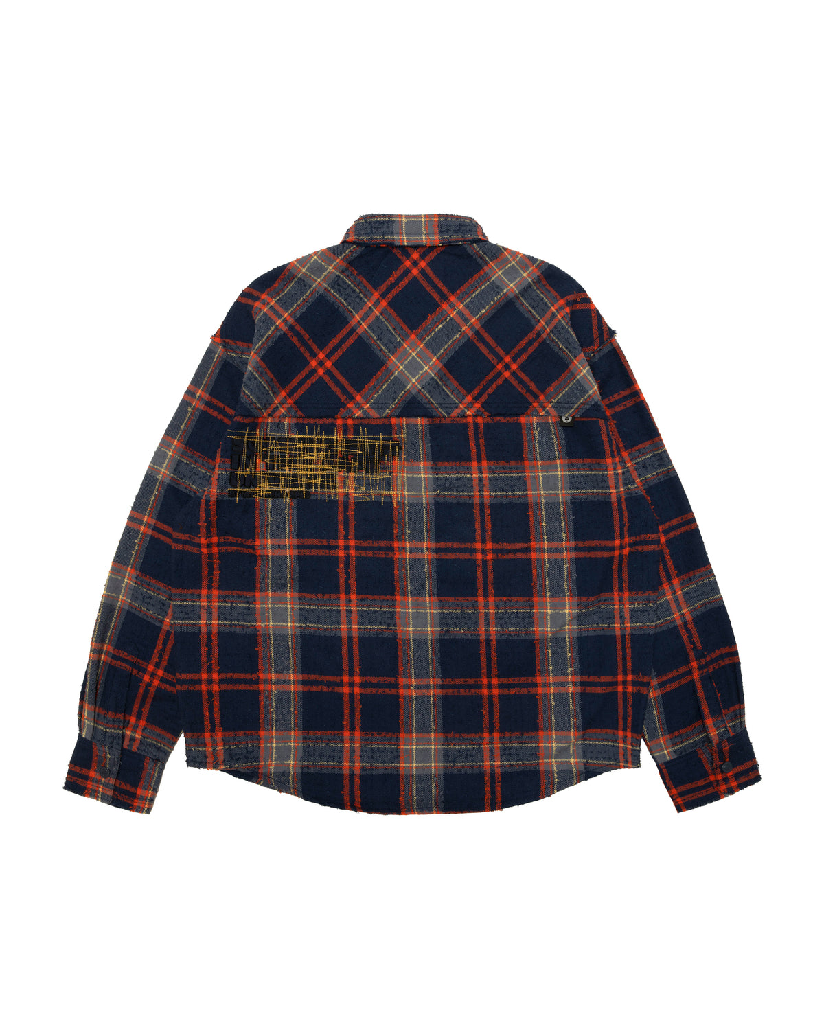 AAPEUNVS Washed Distressed Shirt