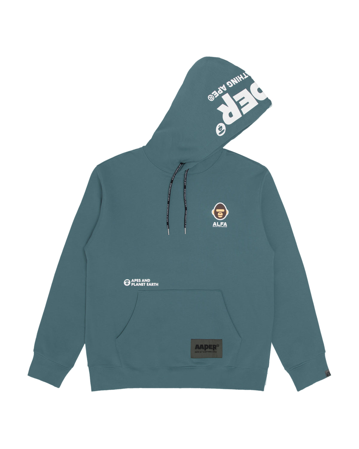AAPER Moonface fleece hoodie