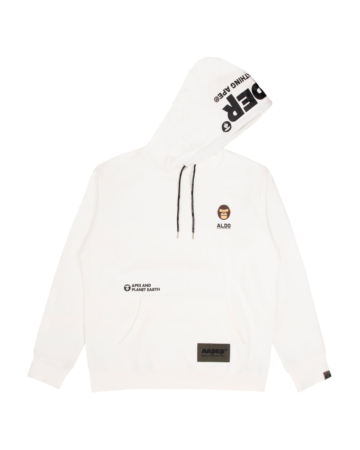AAPER Moonface fleece hoodie