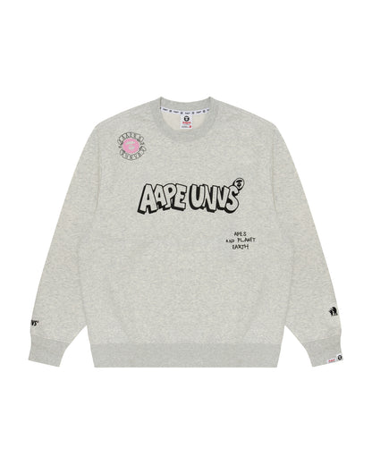 Moonface graphic printed sweatshirt