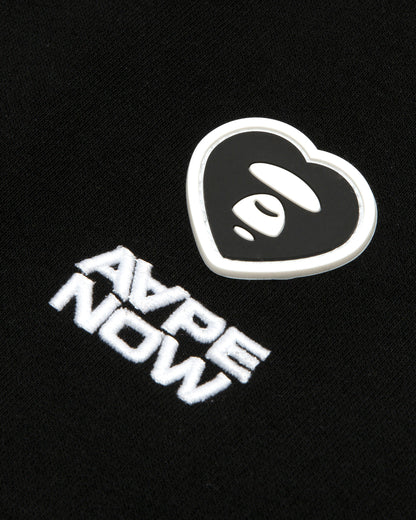 AAPENOW moonface logo crew neck sweatshirt