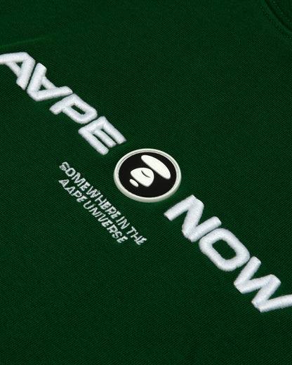 AAPENOW moonface logo gradient hoodie