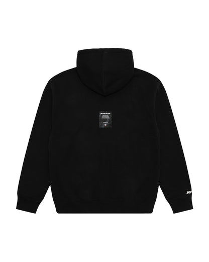 AAPENOW moonface logo zip-up hoodie