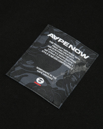 AAPENOW moonface logo zip-up hoodie
