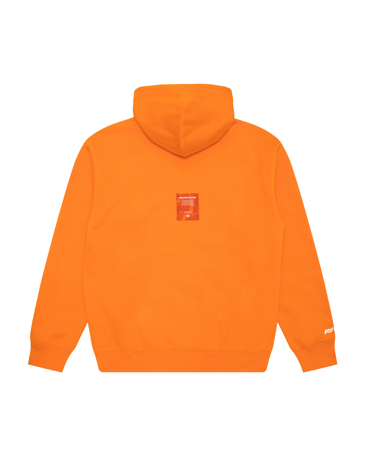 AAPENOW moonface logo zip-up hoodie