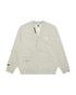 AAPE NOW moonface logo button down cardigan