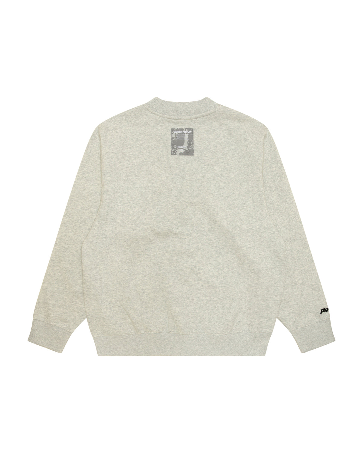 AAPE NOW moonface logo button down cardigan