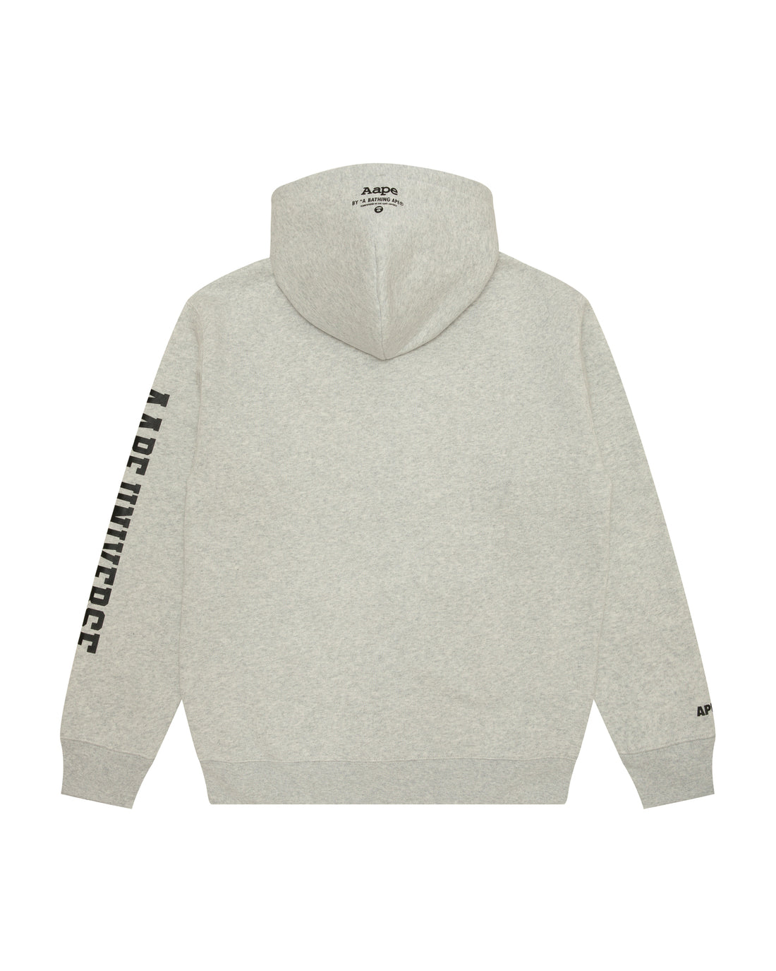 Logo basic zip-up hoodie