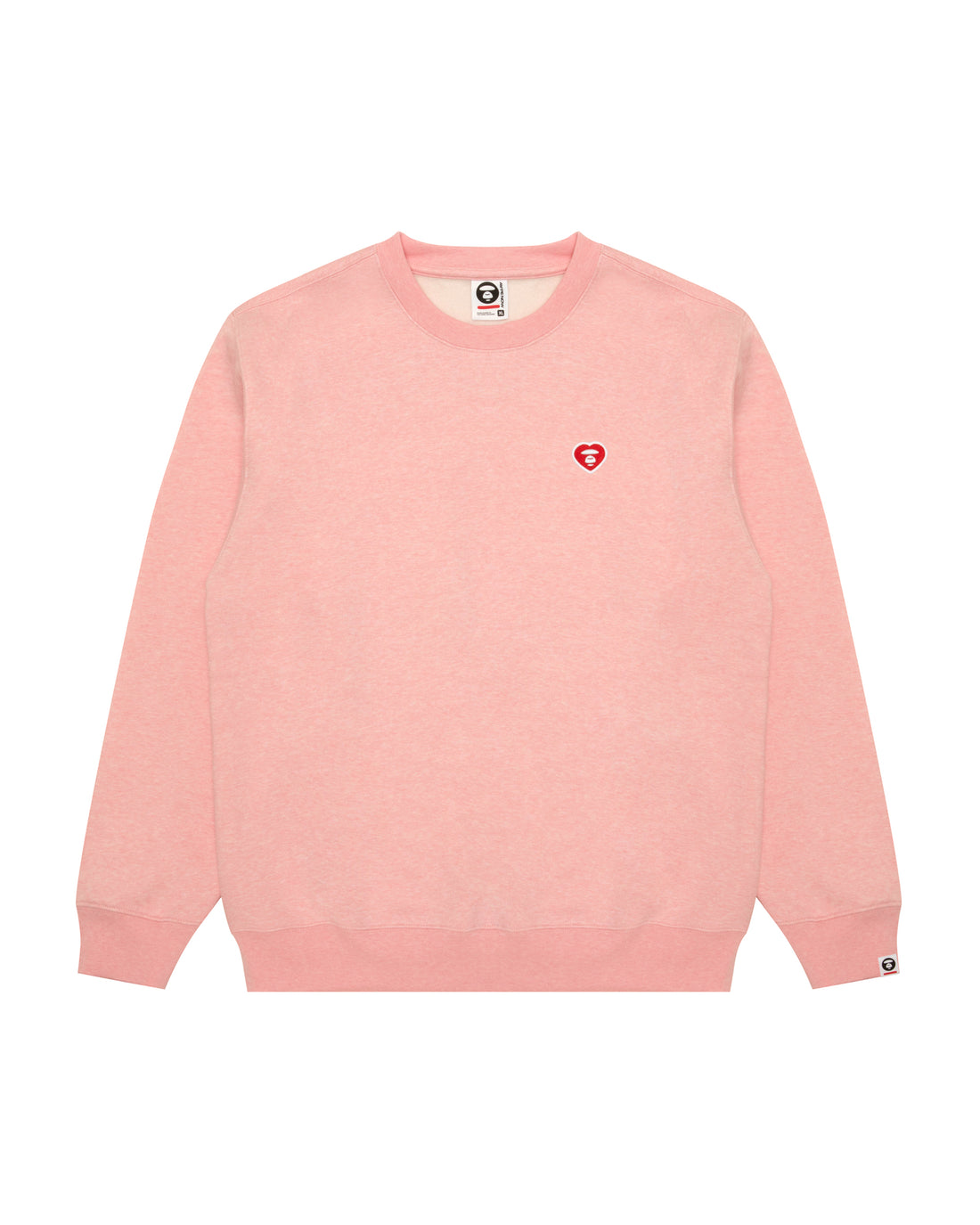 AAPENOW heart moonface logo sweatshirt