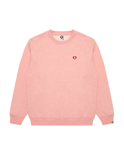AAPENOW heart moonface logo sweatshirt