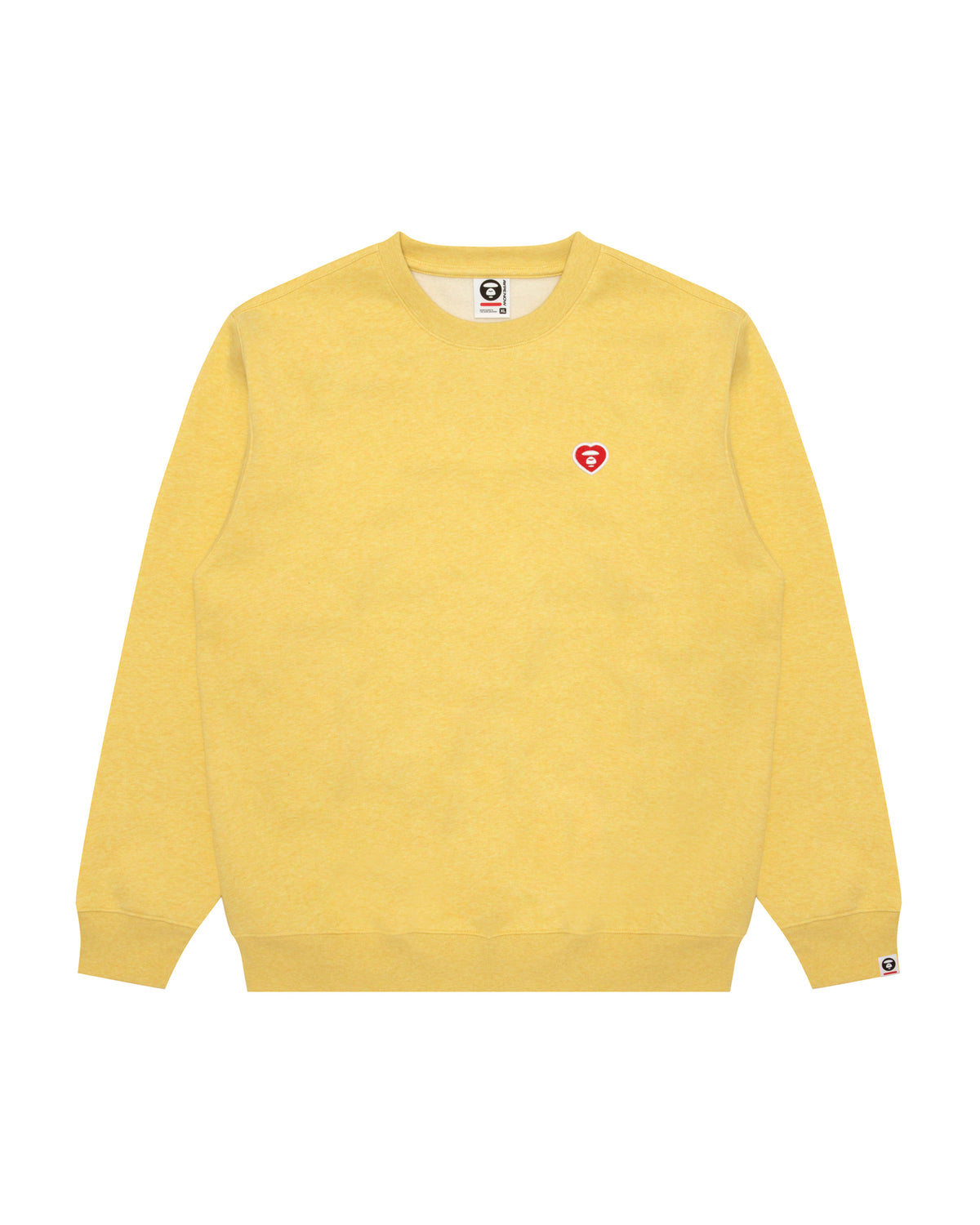 AAPENOW heart moonface logo sweatshirt
