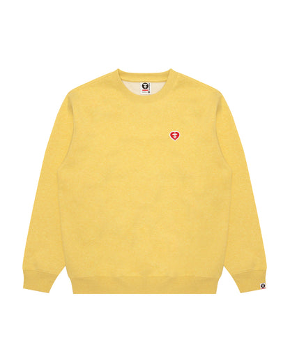 AAPENOW heart moonface logo sweatshirt