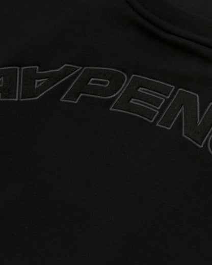 AAPENOW heart moonface logo sweatshirt