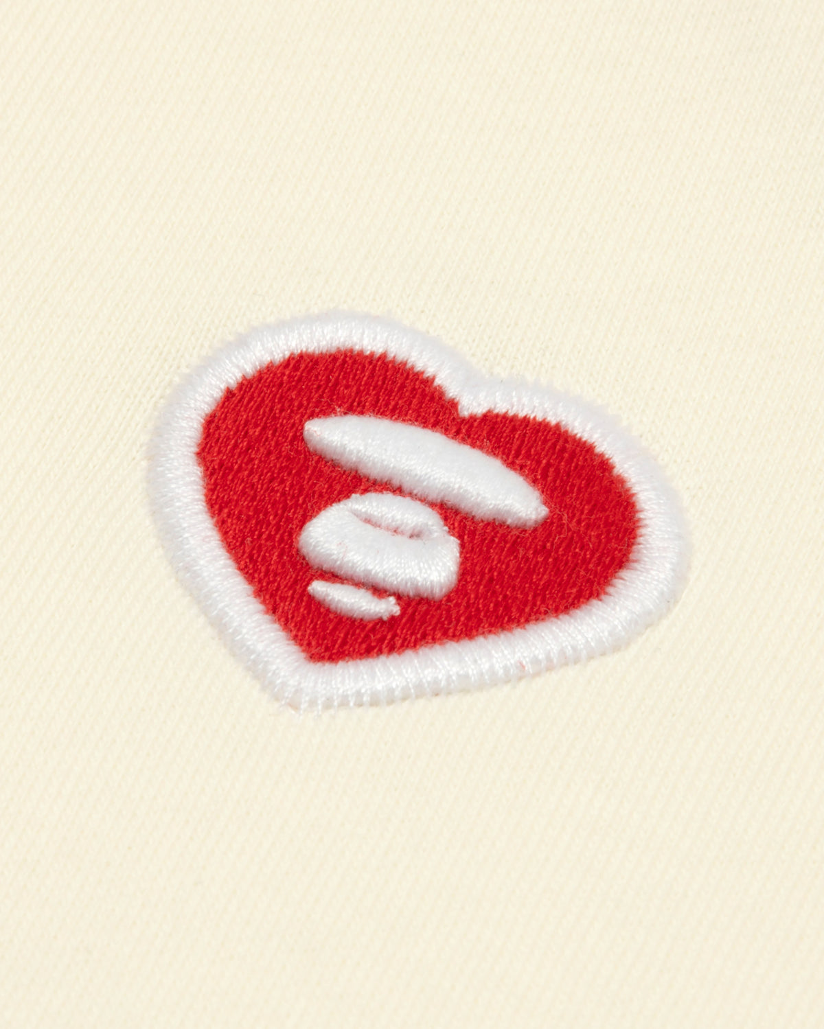 AAPENOW heart moonface logo sweatshirt