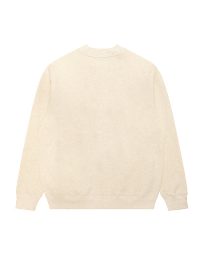 AAPENOW heart  moonface embroidered cardigan