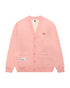 AAPENOW heart  moonface embroidered cardigan