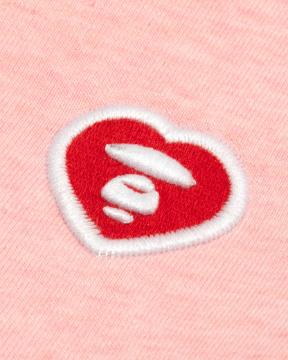 AAPENOW heart  moonface embroidered cardigan
