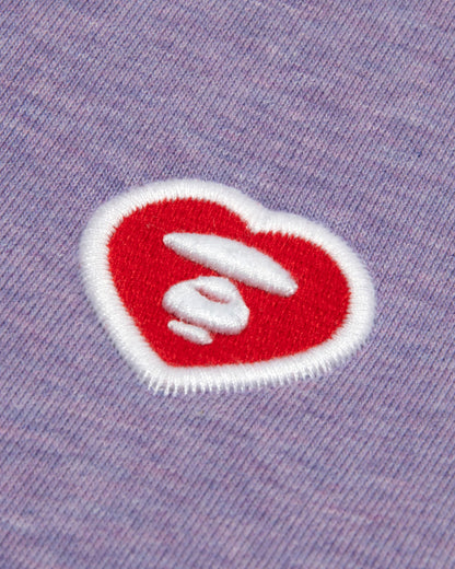 AAPENOW heart  moonface embroidered cardigan