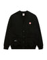 AAPENOW heart  moonface embroidered cardigan