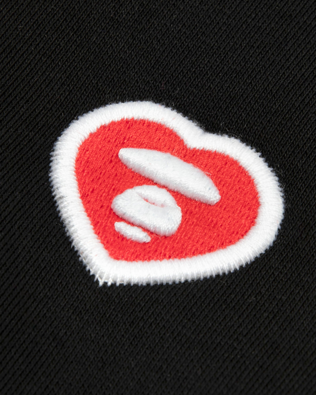 AAPENOW heart  moonface embroidered cardigan