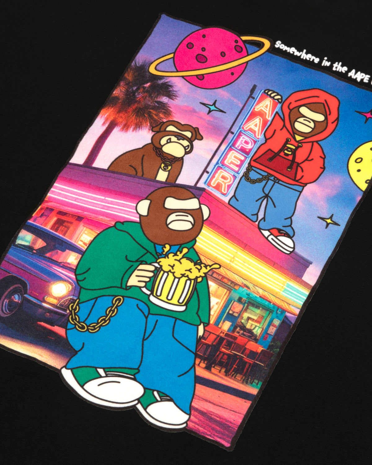 AAPER Graphic Crewneck Sweater