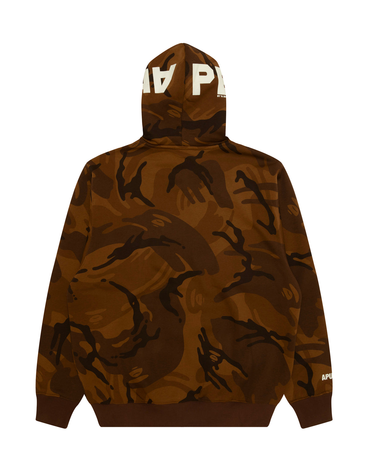 AAPER camo zip-up hoodie