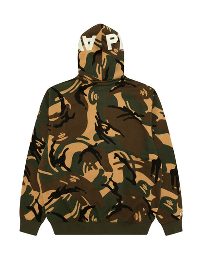 AAPER camo zip-up hoodie