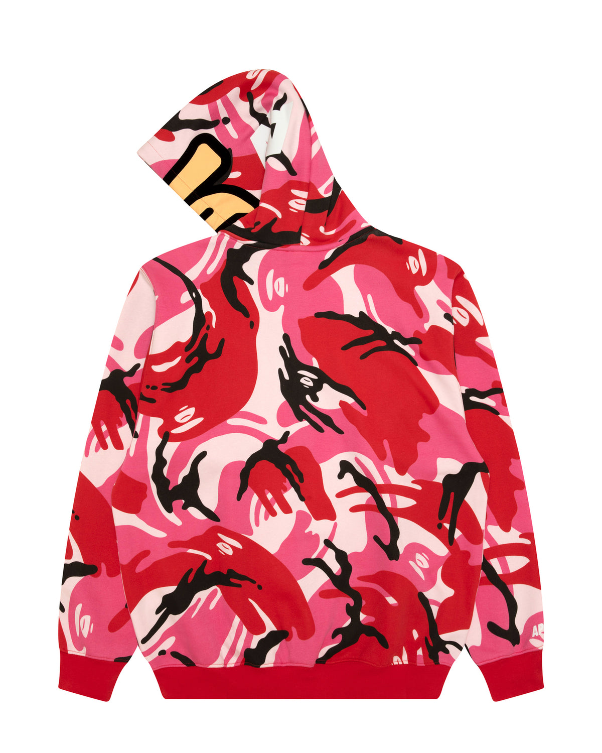 AAPER camo zip-up hoodie