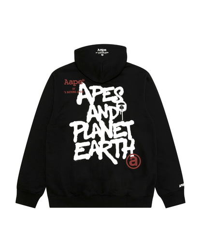 Moonface hooded sweatshirt
