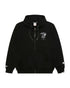 AAPEUNVS moonface zip-up hoodie