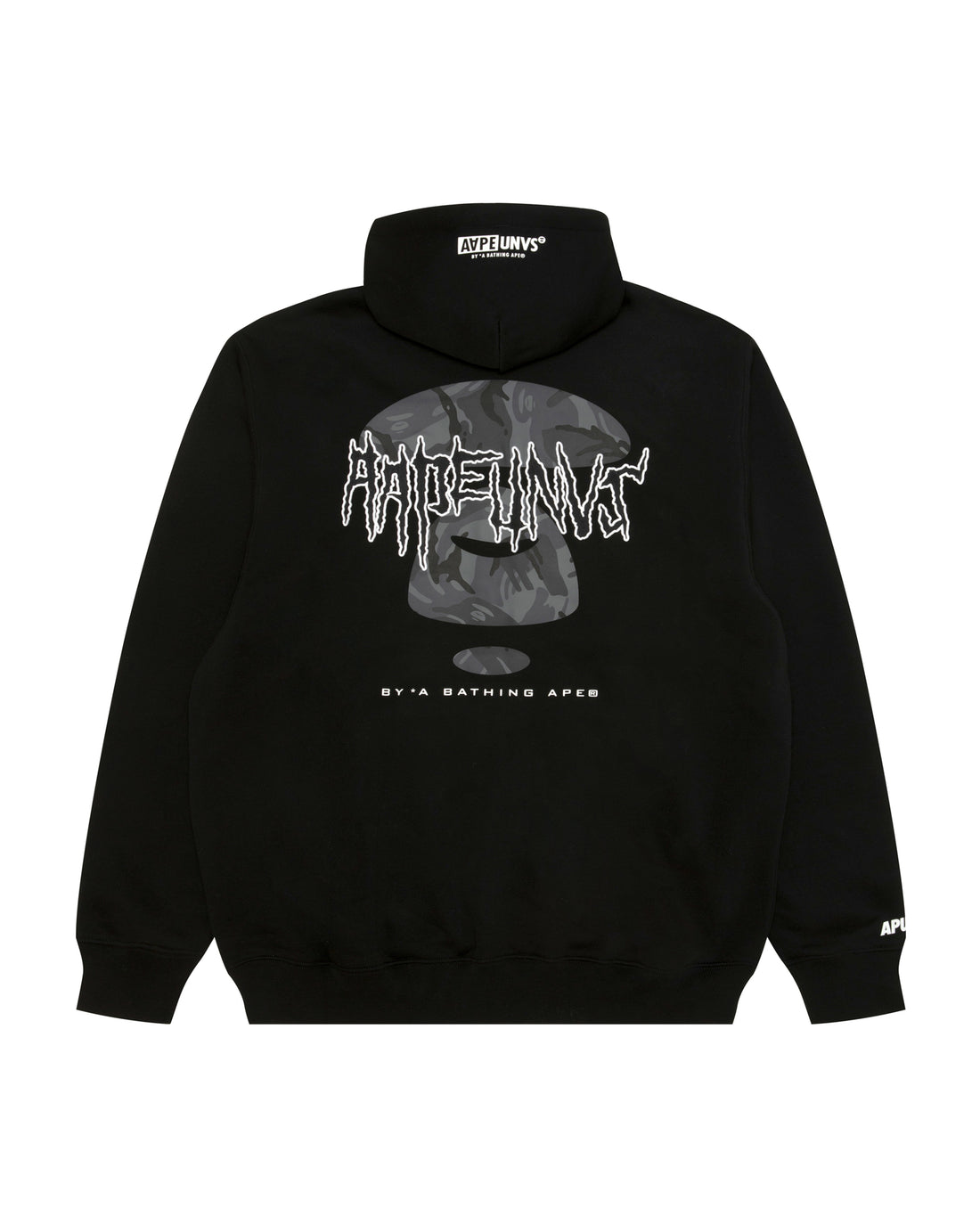 AAPEUNVS moonface zip-up hoodie