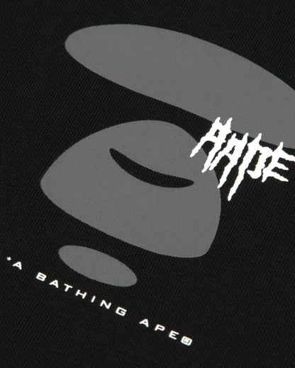 AAPEUNVS moonface zip-up hoodie