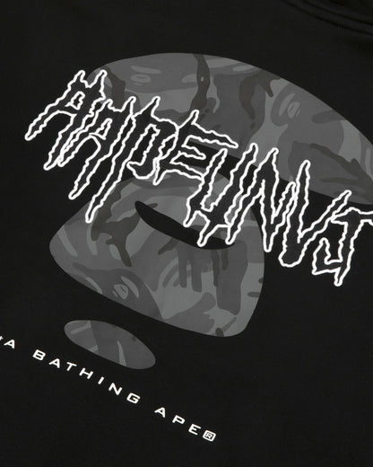 AAPEUNVS moonface zip-up hoodie