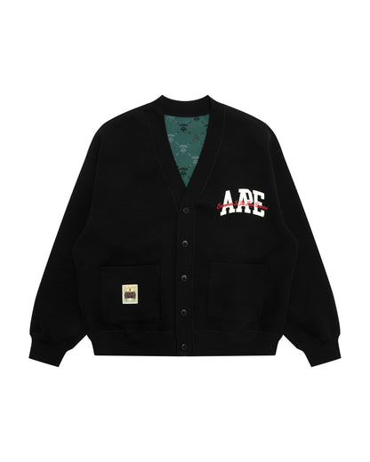 AAPEUNVS Reversible Interlock Sweat Cardigan
