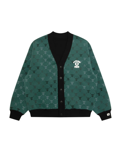 AAPEUNVS Reversible Interlock Sweat Cardigan