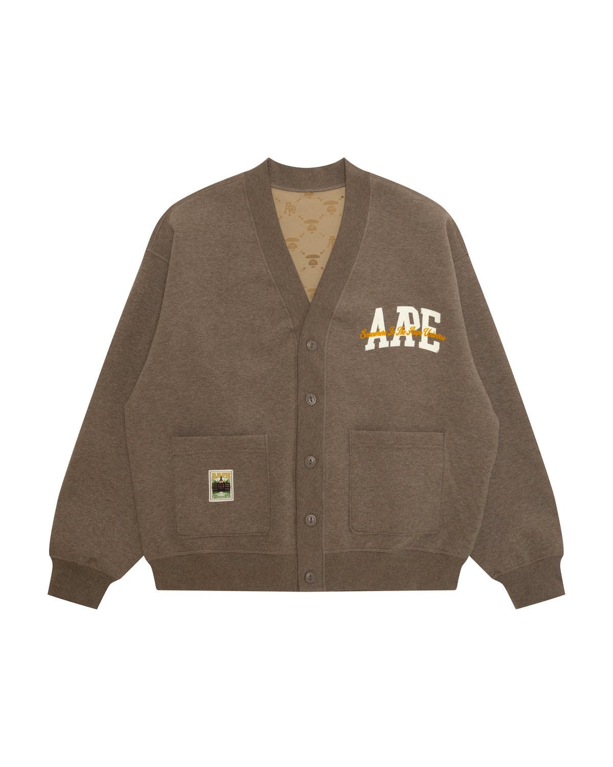AAPEUNVS Reversible Interlock Sweat Cardigan