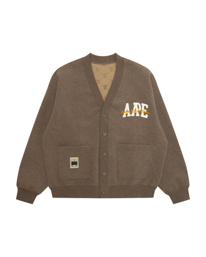 AAPEUNVS Reversible Interlock Sweat Cardigan