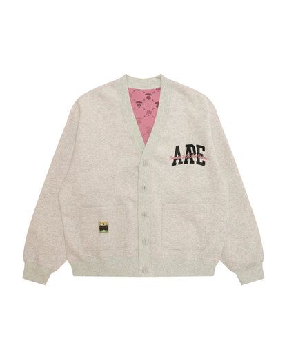 AAPEUNVS Reversible Interlock Sweat Cardigan