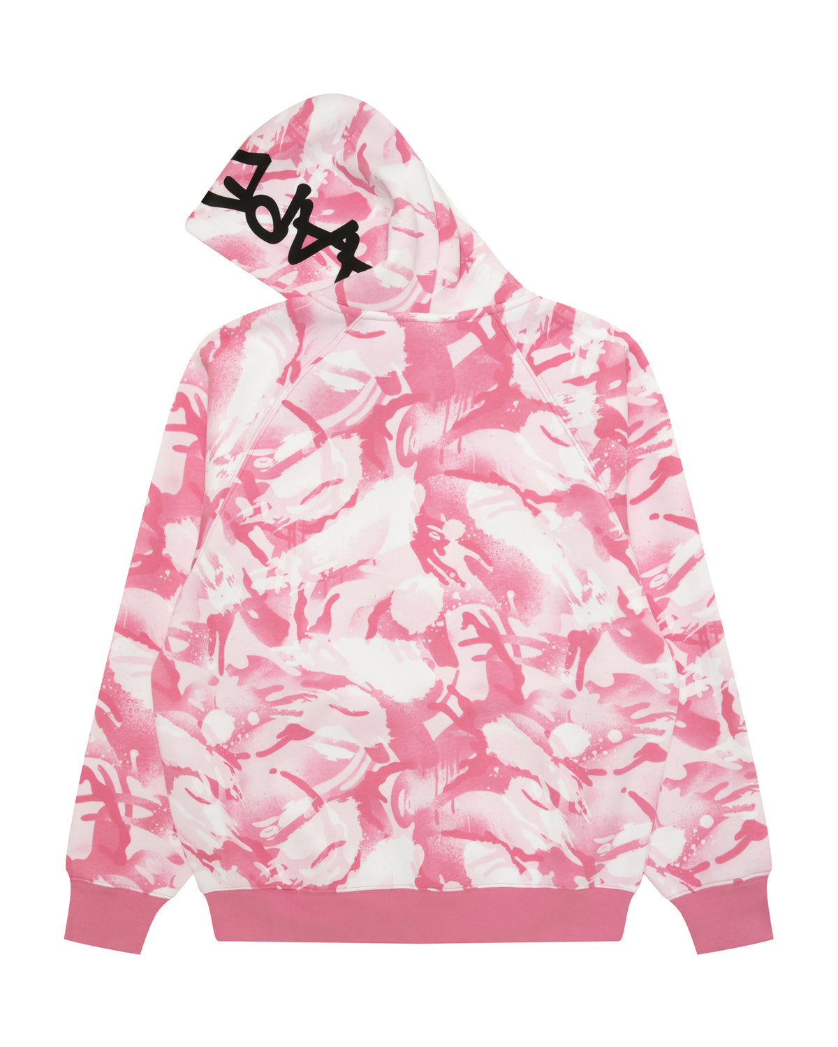 AAPEUNVS Printed Zip-Up Hoodie