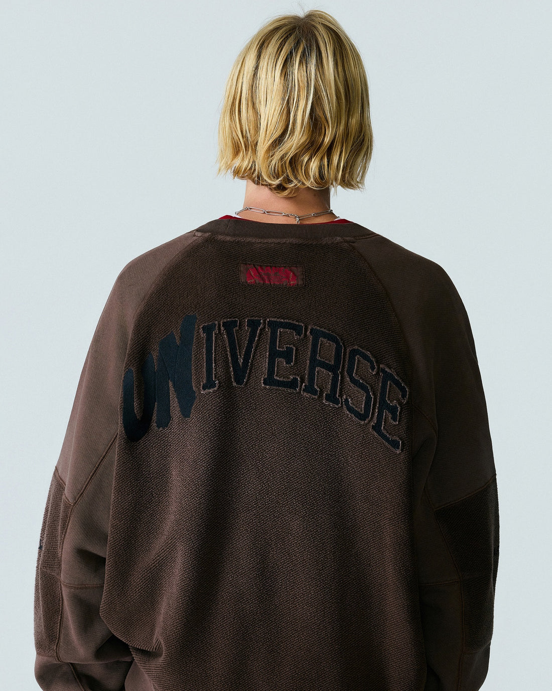 AAPE Washed Blocking Sweater