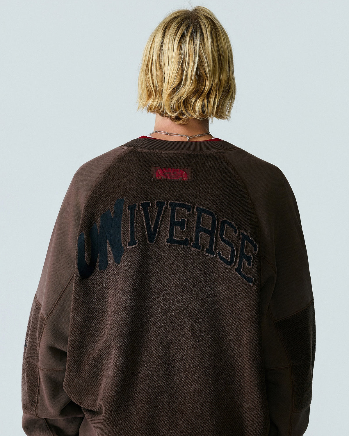 AAPE Washed Blocking Sweater