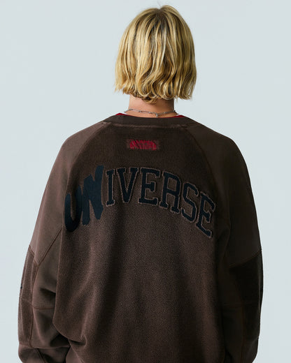 AAPE Washed Blocking Sweater