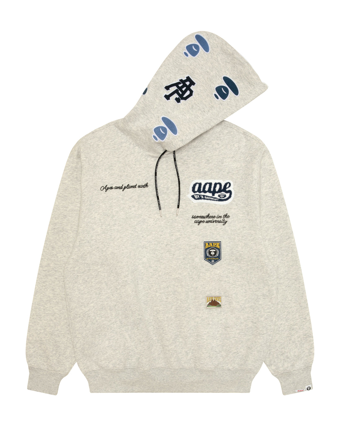 AAPEUNVS graphic hooded sweatshirt