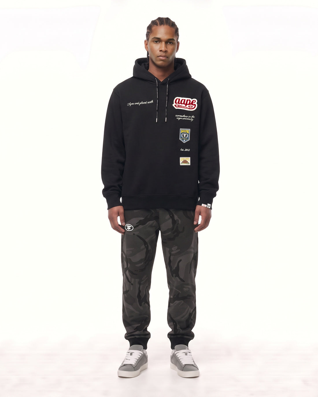 AAPEUNVS graphic hooded sweatshirt