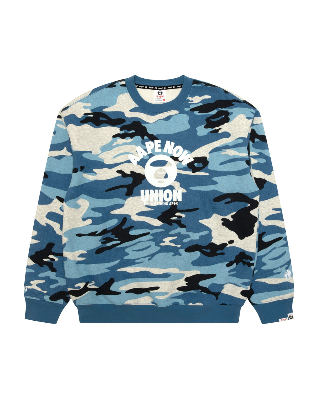 AAPENOW Moonface Crewneck Sweater