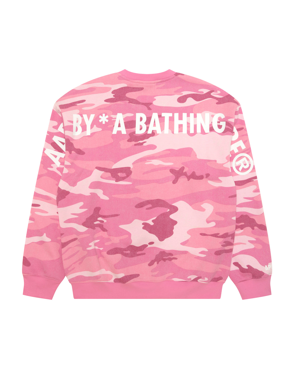AAPENOW Moonface Crewneck Sweater