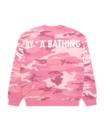AAPENOW Moonface Crewneck Sweater